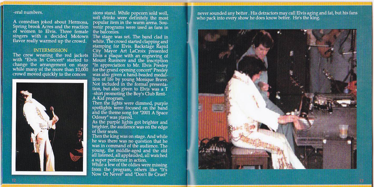 Elvis Presley The CBS Recordings : Booklet 7
